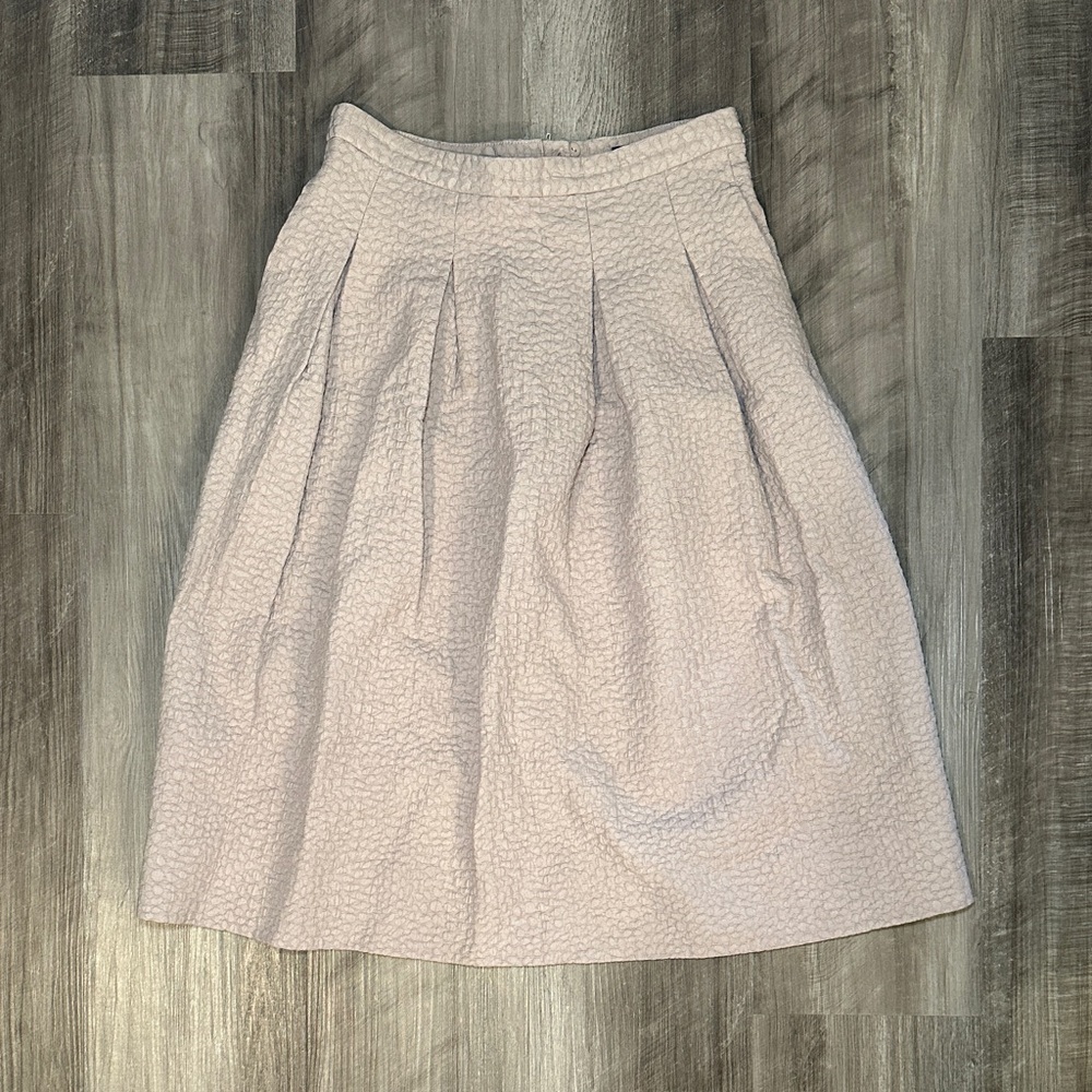 H&M Textured Pleated Midi Skirt - 6